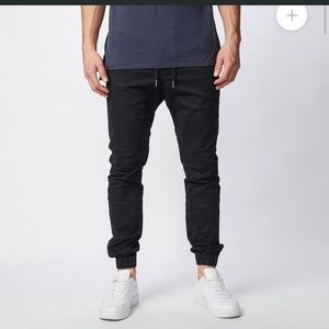 Zanerobe men’s black joggers size 34